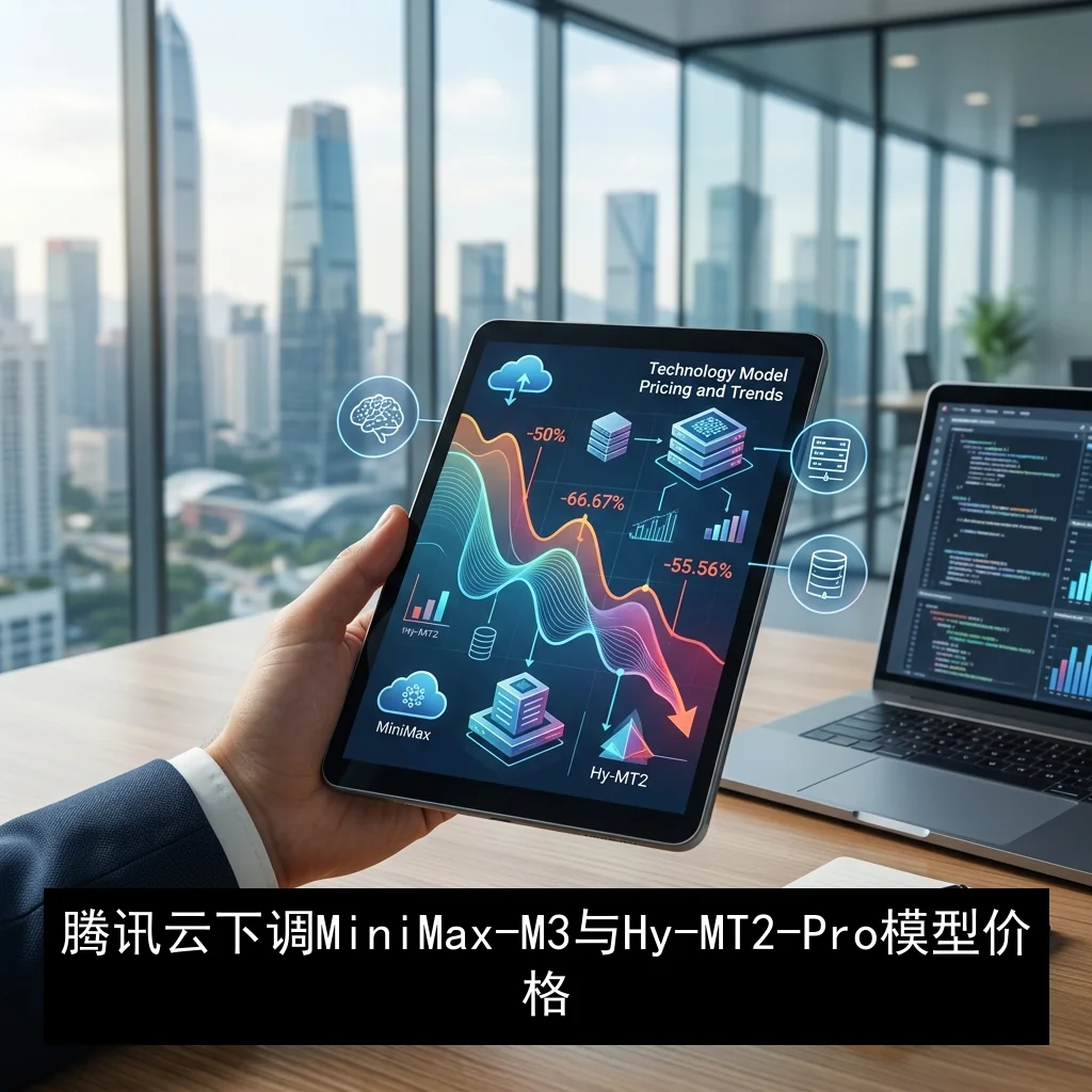 腾讯云下调MiniMax-M3与Hy-MT2-Pro模型价格