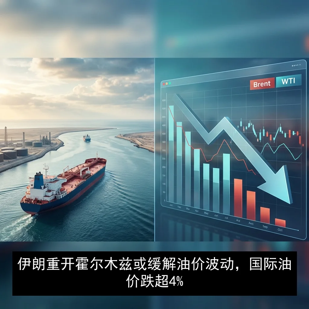 伊朗重开霍尔木兹或缓解油价波动，国际油价跌超4%