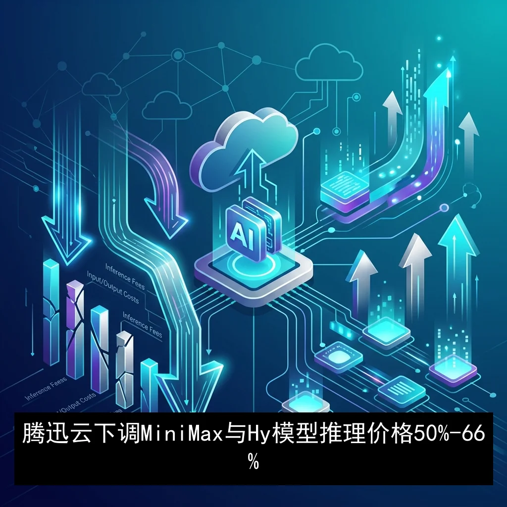 腾迅云下调MiniMax与Hy模型推理价格50%-66%