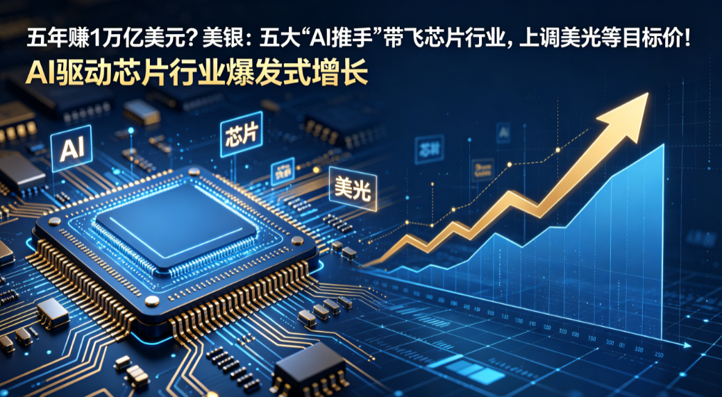 AI驱动半导体五年内再创万亿美元市场