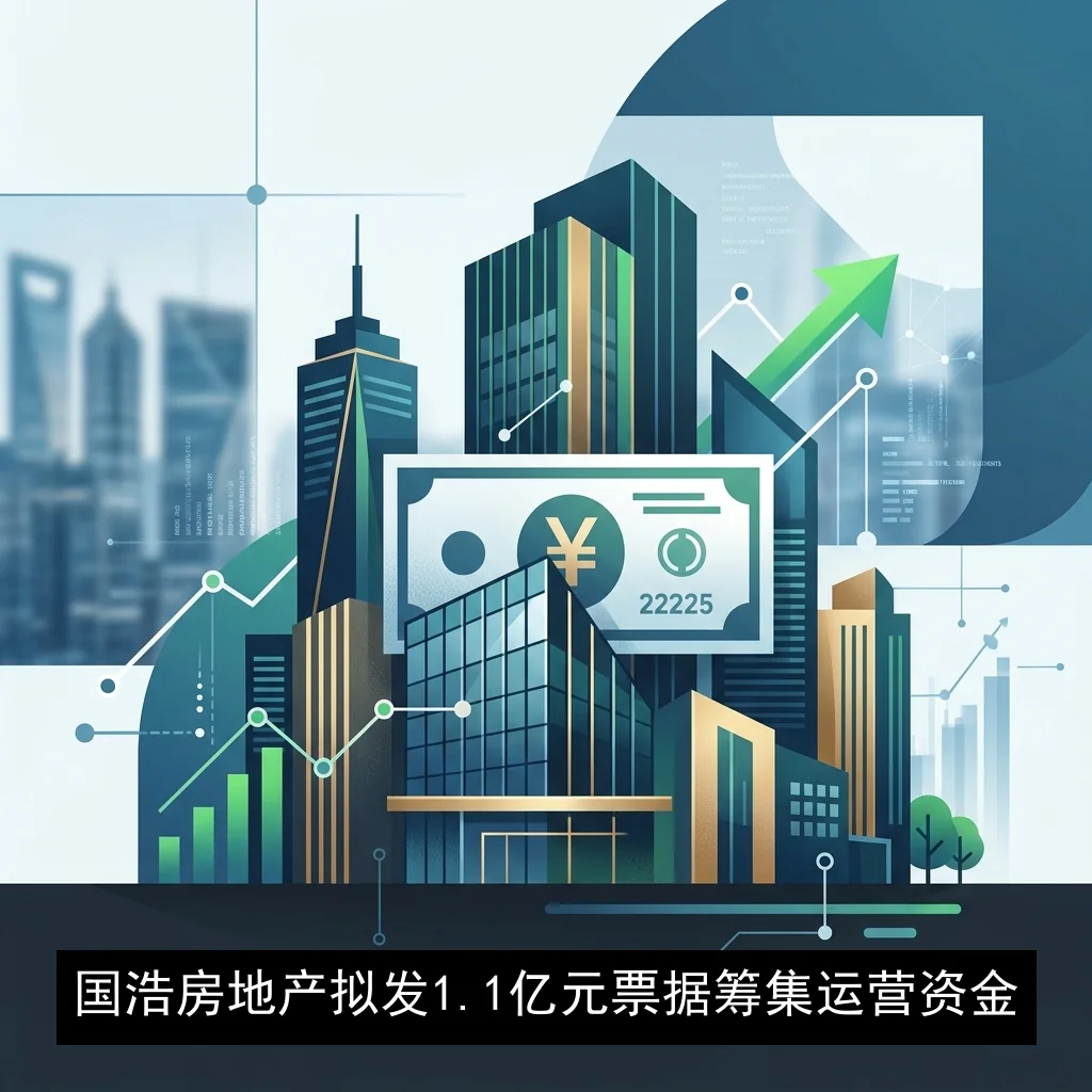 国浩房地产拟发1.1亿元票据筹集运营资金