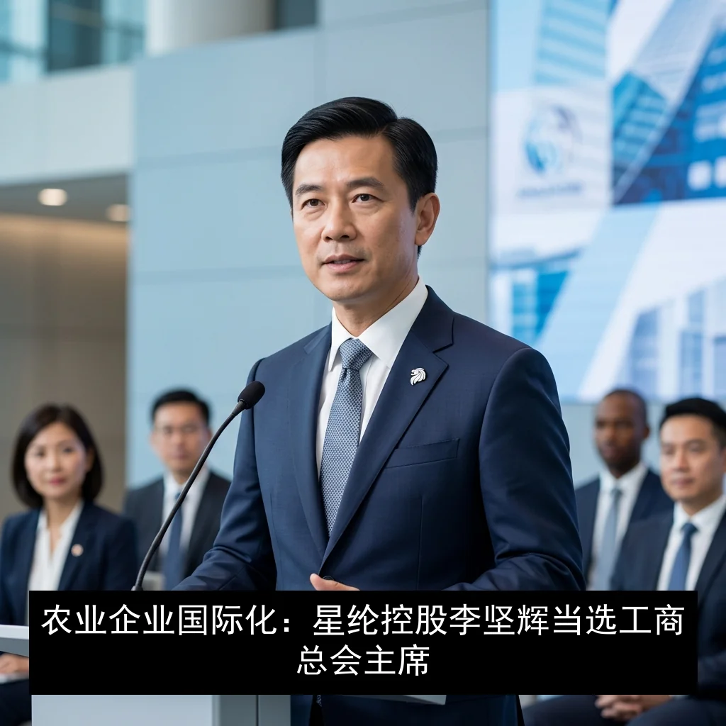 农业企业国际化：星纶控股李坚辉当选工商总会主席