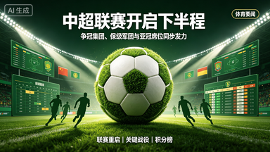 中超下半程开打：上海双雄双双逆转取胜 成都蓉城绝杀领跑积分榜