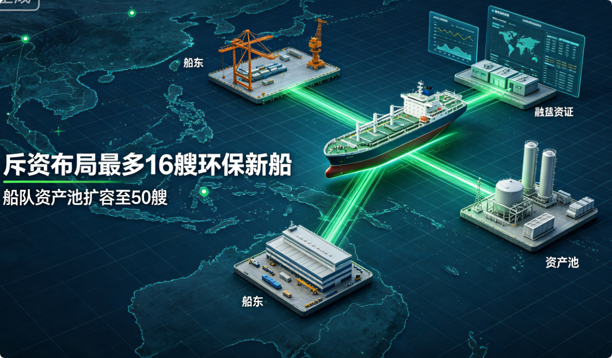 扬子江海事布局最多 16 艘环保新船 SGX 航运船队资产池扩容至 50 艘